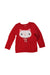 A Red Knit Sweaters from Momonittu in size 2T for girl. (Front View)