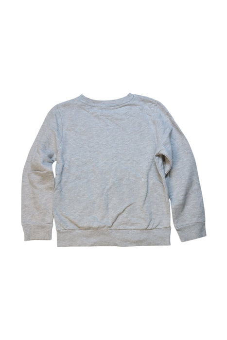 A Grey Crewneck Sweatshirts from Guess in size 6T for boy. (Back View)