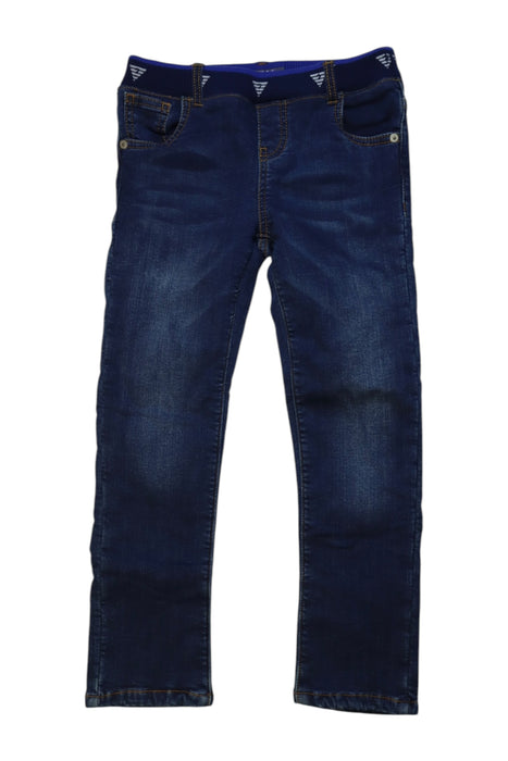 A Blue Jeans from Guess in size 6T for boy. (Front View)