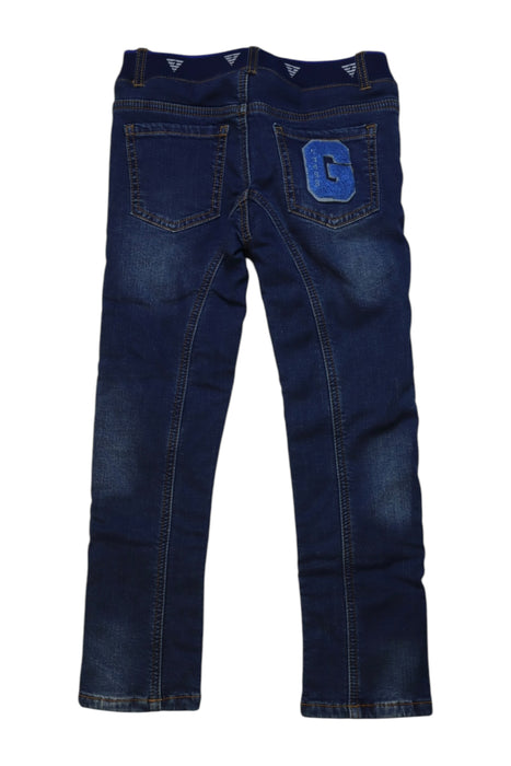 A Blue Jeans from Guess in size 6T for boy. (Back View)