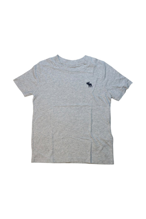 A Grey Short Sleeve T Shirts from Abercrombie & Fitch in size 5T for boy. (Front View)