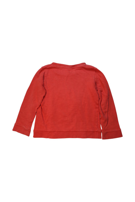 A Red Long Sleeve T Shirts from Seed in size 8Y for boy. (Back View)