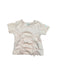 A Pink Short Sleeve T Shirts from Petit Main in size 3T for girl. (Front View)