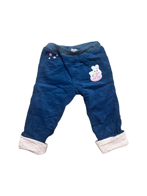 A Blue Casual Pants from Miki House in size 2T for boy. (Front View)