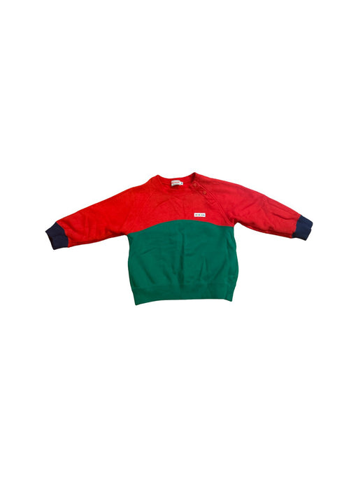 A Red Crewneck Sweatshirts from Miki House in size 2T for neutral. (Front View)