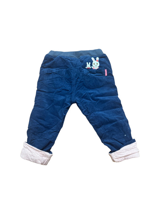 A Blue Casual Pants from Miki House in size 2T for boy. (Back View)