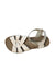 A White Sandals from Salt-Water in size 10Y for girl. (Front View)