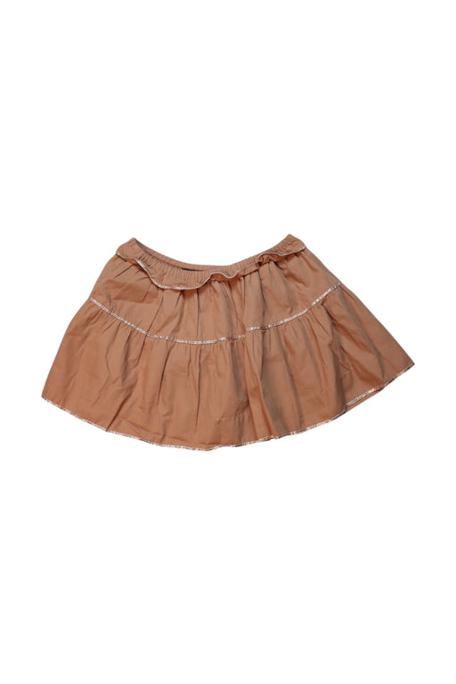 A Peach Short Skirts from Velveteen in size 8Y for girl. (Front View)