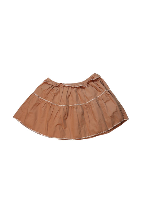 A Peach Short Skirts from Velveteen in size 8Y for girl. (Back View)