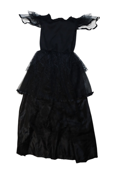 A Black Long Sleeve Dresses from Retykle in size 6T for girl. (Back View)