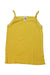 A Yellow Sleeveless Tops from Petit Bateau in size 8Y for girl. (Front View)