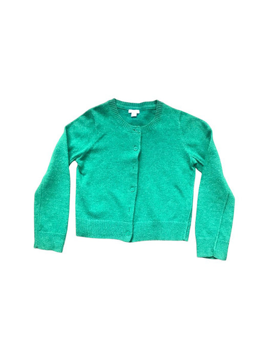 A Green Cardigans from COS in size 5T for girl. (Front View)