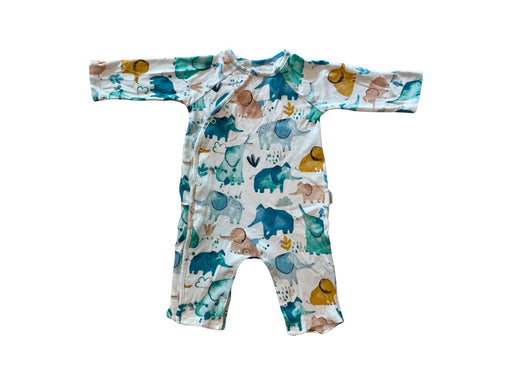 A Multicolour Long Sleeve Bodysuits from Mides in size 6-12M for neutral. (Front View)