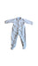 A Blue Onesies from Jacadi in size 6-12M for neutral. (Front View)