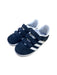 A Navy Sneakers from Adidas in size 3T for boy. (Front View)