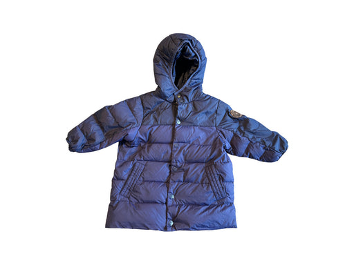 A Blue Puffer/Quilted Coats & Outerwear from Chickeeduck in size 2T for neutral. (Front View)