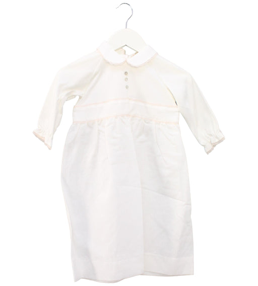 A White Long Sleeve Dresses from Les Enfantines in size 2T for girl. (Front View)