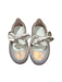 A White Flats from Mini Melissa in size 18-24M for girl. (Front View)