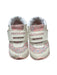 A Pink Sneakers from Miki House in size 12-18M for girl. (Front View)