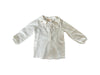 A White Long Sleeve Shirts from Momonittu in size 2T for girl. (Front View)