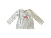 A White Long Sleeve T Shirts from Momonittu in size 2T for girl. (Front View)