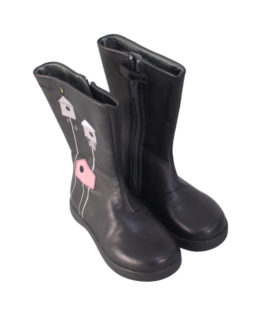 A Black Casual Boots from Camper in size 3T for girl. (Front View)