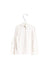 A White Long Sleeve Tops from Blumarine in size 2T for girl. (Back View)