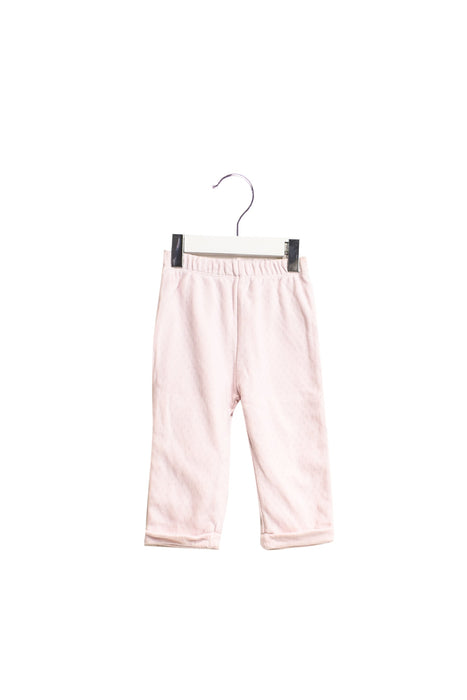 A Pink Leggings from Ralph Lauren in size 6-12M for girl. (Front View)