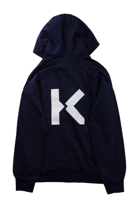 A Navy Hooded Sweatshirts from Kenzo in size 12Y for neutral. (Back View)