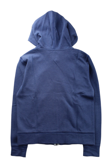 A Blue Zippered Sweatshirts from Crewcuts in size 12Y for neutral. (Back View)
