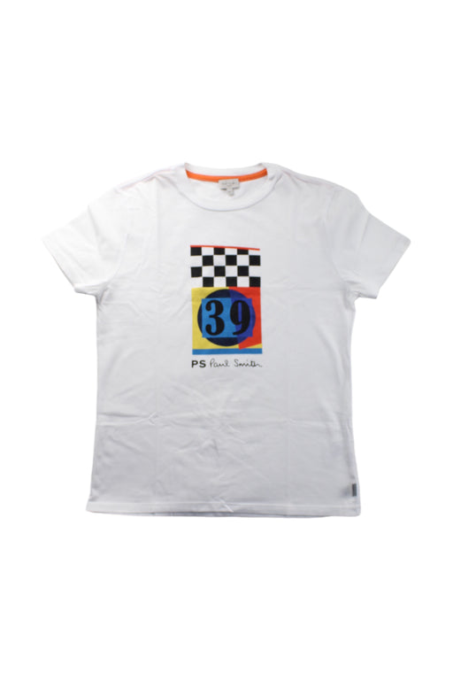 A Multicolour Short Sleeve T Shirts from Paul Smith in size 12Y for boy. (Front View)