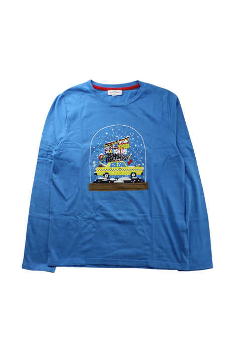 A Blue Long Sleeve T Shirts from Little Marc Jacobs in size 12Y for boy. (Front View)
