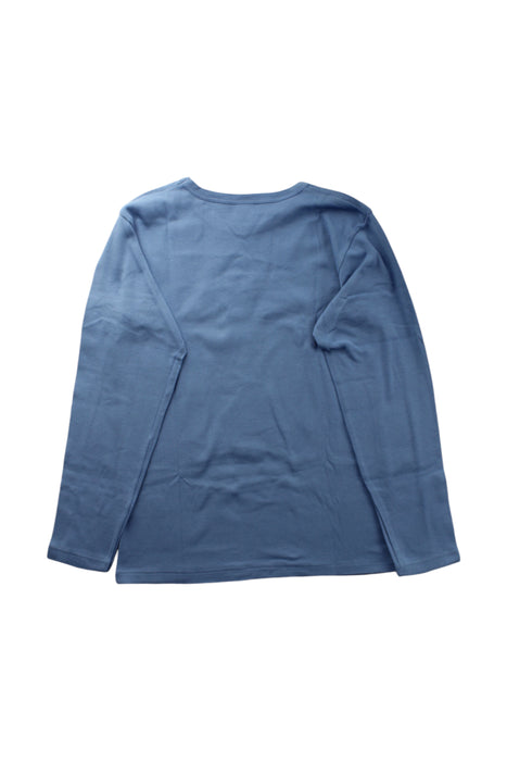 A Blue Long Sleeve T Shirts from Petit Bateau in size 12Y for neutral. (Back View)