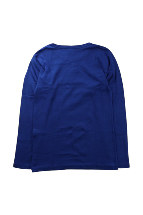 A Blue Long Sleeve T Shirts from Petit Bateau in size 12Y for neutral. (Back View)