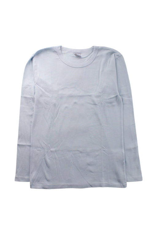 A White Long Sleeve T Shirts from Petit Bateau in size 12Y for neutral. (Front View)