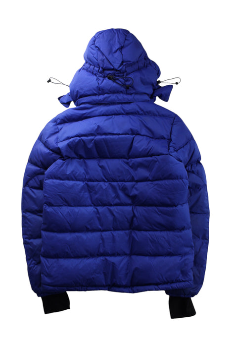 A Blue Puffer/Quilted Coats & Outerwear from Bergans in size 12Y for neutral. (Back View)
