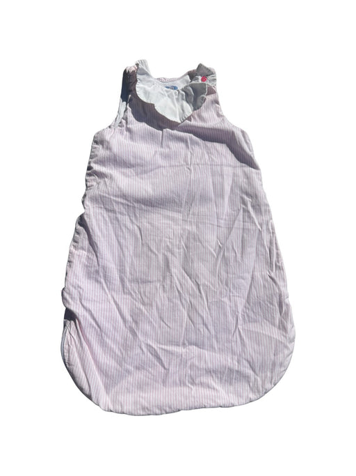A Pink Sleepsacs from Jacadi in size 6-12M for girl. (Front View)
