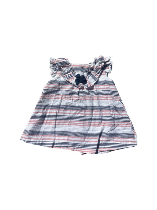 A Pink Sleeveless Dresses from Lola Palacios in size 6-12M for girl. (Front View)