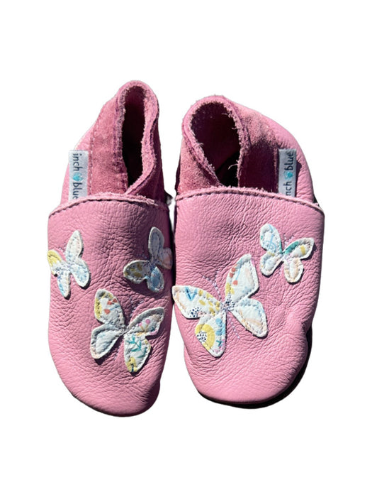 A Pink Slippers from Inch Blue in size 12-18M for girl. (Front View)