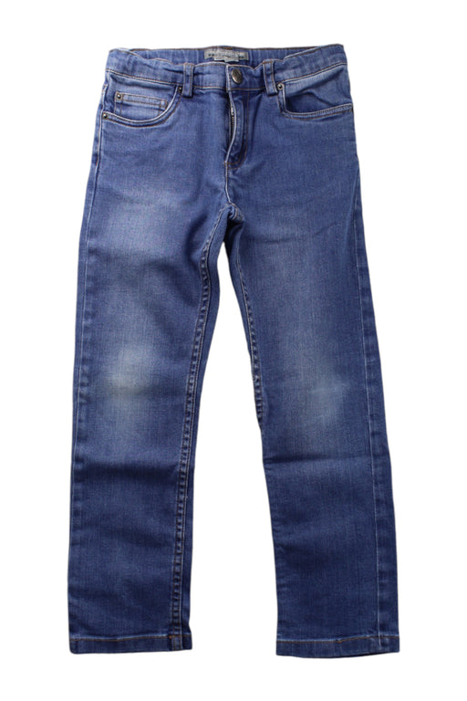 A Blue Jeans from Bonpoint in size 6T for neutral. (Front View)