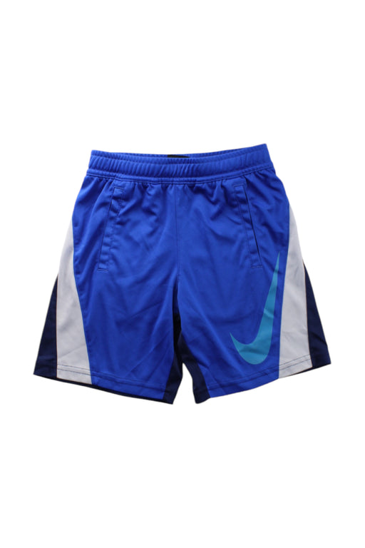 A Blue Active Shorts from Nike in size 5T for boy. (Front View)