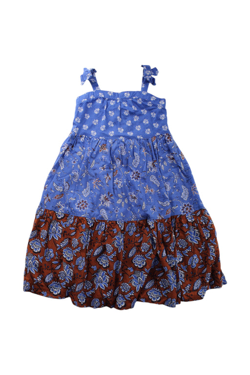 A Multicolour Sleeveless Dresses from Janie & Jack in size 3T for girl. (Front View)