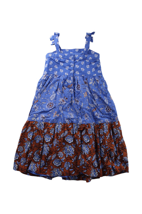 A Multicolour Sleeveless Dresses from Janie & Jack in size 3T for girl. (Back View)