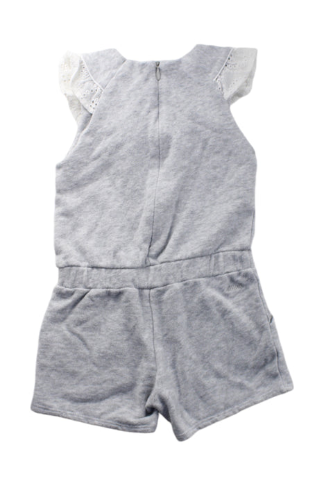 A Grey Sleeveless Rompers from Chloe in size 3T for girl. (Back View)