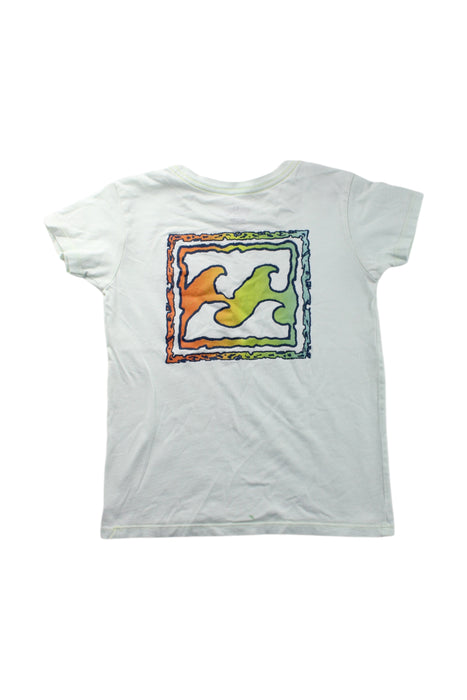 A White Short Sleeve T Shirts from Billabong in size 5T for neutral. (Back View)