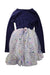 A Multicolour Long Sleeve Dresses from Lola + The Boys in size 4T for girl. (Back View)