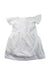 A White Short Sleeve Dresses from Chateau de Sable in size 2T for girl. (Front View)