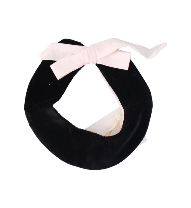 A Black Collars from Les Enfantines in size 3-6M for girl. (Front View)