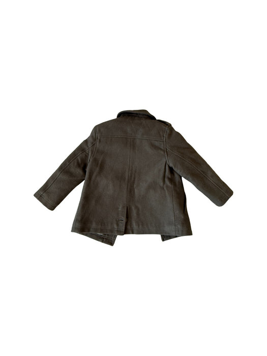 A Grey Coats from Appaman in size 3T for boy. (Back View)