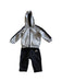 A Black Pants Sets from Adidas in size 6-12M for neutral. (Front View)